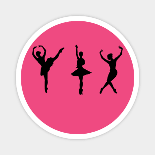 Graceful Ballerinas Magnet